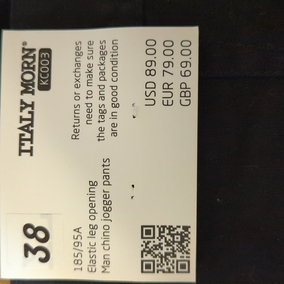 Black Chino Pants - Picture 9 of 9